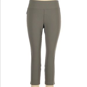 Avia active leggings size large color gray